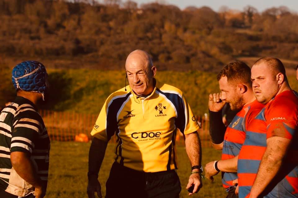 Rugby Union referees montage